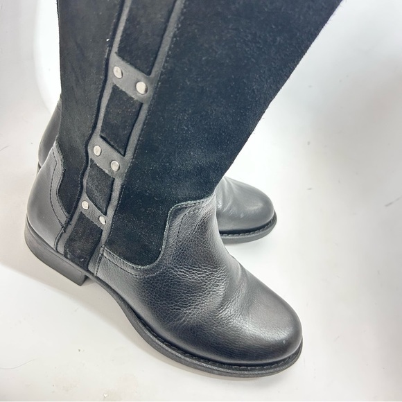 Nurture Dericka Riding Boots Black Leather Size 7.5 - Picture 6 of 13